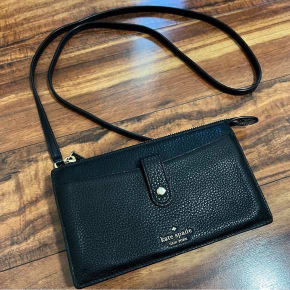 KATE SPADE Jackson Small Tab Leather Crossbody - Picture 2 of 7